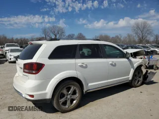 2017 Dodge Journey Crossroad Plus with VIN 3C4PDDGG0HT513681, listed as a Copart auction lot 50702115 with 131,448 mi miles and Salvage title. Bid and sale history available at DreamBid. Image 3.
