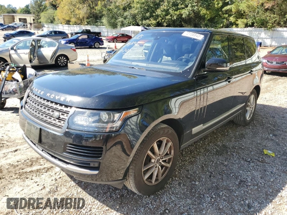 2016 Land Rover Range Rover with VIN SALGR2KF2GA244943, listed as a Copart auction lot 72158843 with 120,891 mi miles and . Bid and sale history available at DreamBid. Image 1.