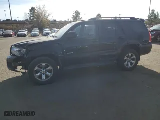 2007 Toyota 4Runner Limited with VIN JTEZU17R078074998, listed as a Copart auction lot 83715164 with 163,717 mi miles and Salvage Title. Bid and sale history available at carsss.com. Image 1.
