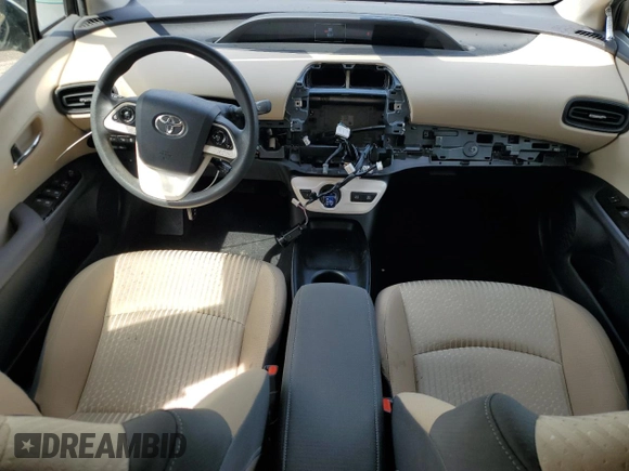 2017 Toyota Prius Two с VIN JTDKBRFU9H3045286, выставлен на аукционе Copart как лот 50253815 с пробегом 28 048 миль миль и Списание • Salvage title. История ставок и продаж доступна на DreamBid. Изображение 8.