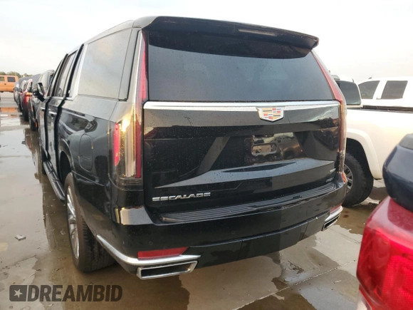 2023 Cadillac Escalade z VIN 1GYS3KKL3PR360009, wystawiony jako Copart lot #77258524 z przebiegiem 12 874 mil mil oraz Szkoda całkowita • Salvage title. Historia ofert i sprzedaży dostępna na DreamBid. Obrazek 6.