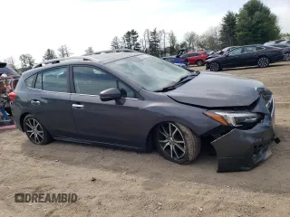 2019 Subaru Impreza Limited with VIN 4S3GTAU69K3758561, listed as a Copart auction lot 53990565 with 76,588 mi miles and Salvage Title. Bid and sale history available at carsss.com. Image 4.