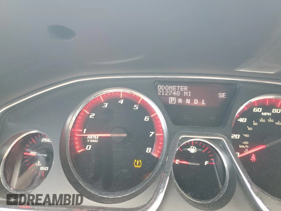 2013 GMC Acadia SLT with VIN 1GKKRSKD4DJ227447, listed as a Copart auction lot 53849195 with 212,737 mi miles and Salvage Title. Bid and sale history available at carsss.com. Image 9.