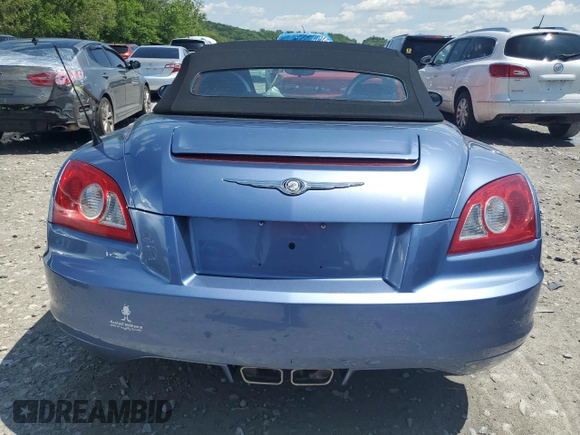 2006 Chrysler Crossfire Limited с VIN 1C3AN65L76X061832, выставлен на аукционе Copart как лот 57773895 с пробегом 107 153 миль миль и Списание • Salvage title. История ставок и продаж доступна на DreamBid. Изображение 6.