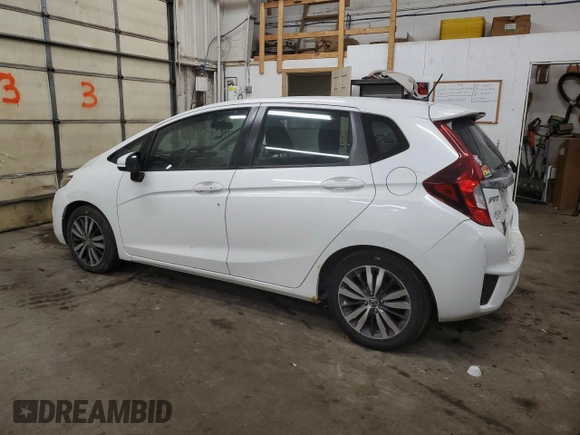 2015 Honda Fit EX-L with VIN 3HGGK5H85FM729408, listed as a Copart auction lot 46284585 with 100,723 mi miles and Salvage Title. Bid and sale history available at carsss.com. Image 2.