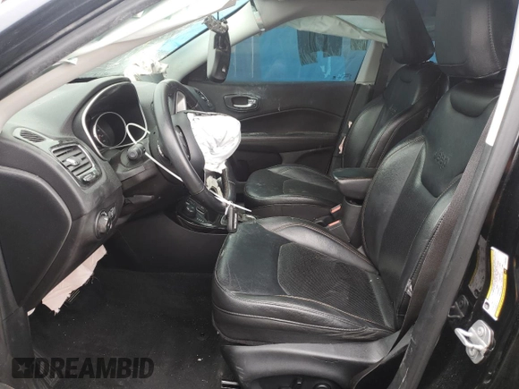 2018 Jeep Compass Limited with VIN 3C4NJDCB4JT333992, listed as a Copart auction lot 50012535 with 103,835 mi miles and Clean title. Bid and sale history available at DreamBid. Image 7.