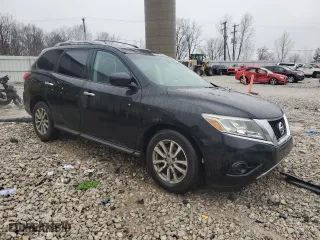 2014 Nissan Pathfinder S with VIN 5N1AR2MM9EC696166, listed as a Copart auction lot 84425384 with 184,634 mi miles and Clean Title. Bid and sale history available at carsss.com. Image 4.