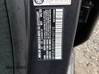 2023 Mercedes-Benz E 350 with VIN W1KZF8DBXPB140738, listed as a Copart auction lot 48492415 with Not Provided miles and Salvage Title. Bid and sale history available at DreamBid. Image 13.