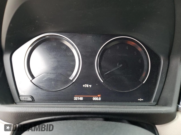 2021 BMW X1 sDrive28i with VIN WBXJG7C08M5T38777, listed as a Copart auction lot 53390985 with 32,148 mi miles and Salvage Title. Bid and sale history available at carsss.com. Image 9.
