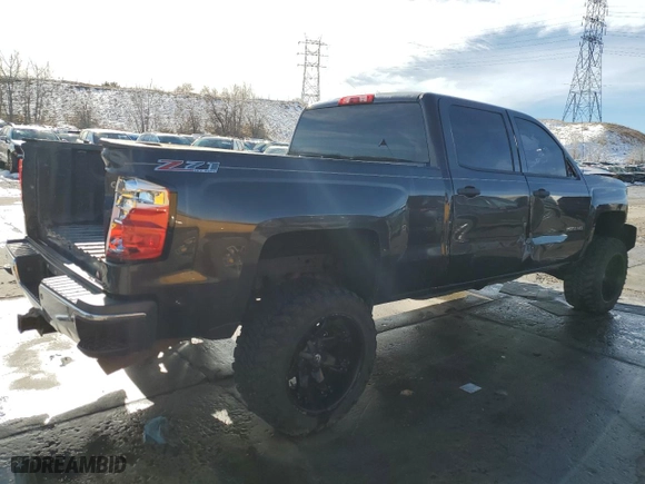 2015 Chevrolet Silverado 2500HD LT with VIN 1GC1KVEGXFF160071, listed as a Copart auction lot 46056335 with 120,327 mi miles and Salvage Title. Bid and sale history available at carsss.com. Image 3.