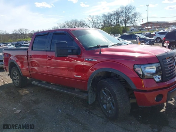 2012 Ford F-150 XL with VIN 1FTFW1ET3CKD40575, listed as a IAAI auction lot 41865500 with 181,396 mi miles. Bid and sale history available at carsss.com. Image 14.