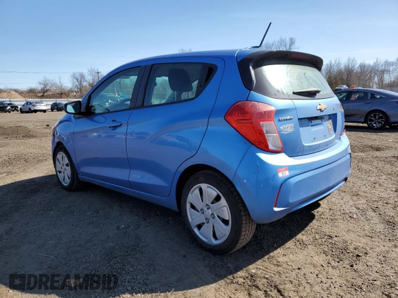 2016 Chevrolet Spark LS with VIN KL8CB6SA0GC639528, listed as a Copart auction lot 48591005 with 59,268 mi miles and Salvage Title. Bid and sale history available at carsss.com. Image 2.