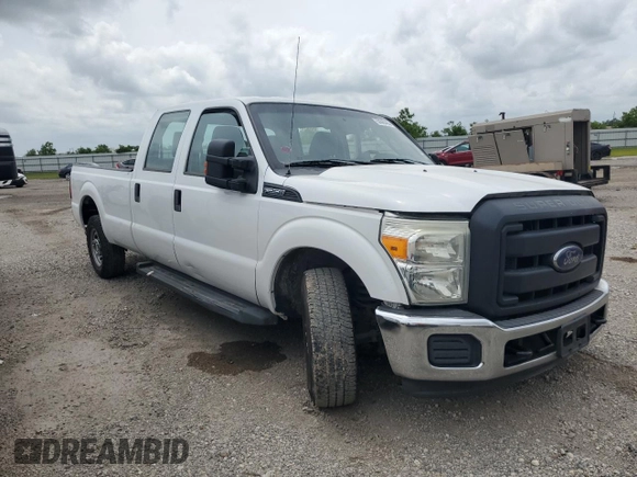 2013 Ford F-250 XL with VIN 1FT7W2A69DEA31610, listed as a Copart auction lot 53563455 with 388,399 mi miles and Salvage title. Bid and sale history available at DreamBid. Image 4.