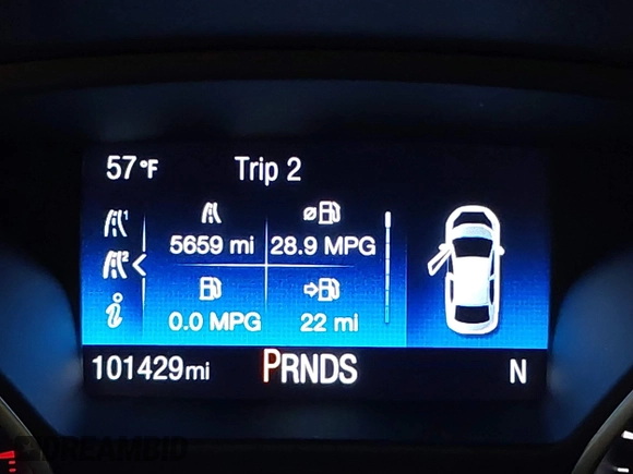 2016 Ford Focus SE with VIN 1FADP3K27GL357008, listed as a IAAI auction lot 41946301 with 101,429 mi miles and . Bid and sale history available at carsss.com. Image 15.