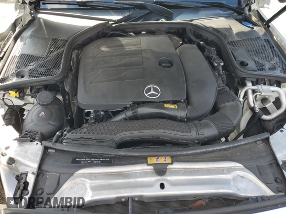 2019 Mercedes-Benz C 300 with VIN WDDWK8DB4KF792402, listed as a Copart auction lot 48070115 with 45,648 mi miles and Non Repairable. Bid and sale history available at carsss.com. Image 12.