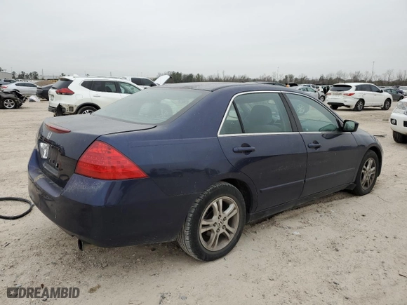 2006 Honda Accord Sdn LX SE with VIN 1HGCM56316A082695, listed as a Copart auction lot 45653905 with 154,250 mi miles and Salvage Title. Bid and sale history available at carsss.com. Image 3.