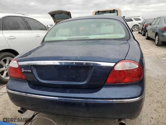 2007 Jaguar S-Type 3.0 with VIN SAJWA01AX7FN76914, listed as a Copart auction lot 75117544 with 0 mi miles and Non Repairable. Bid and sale history available at carsss.com. Image 6.