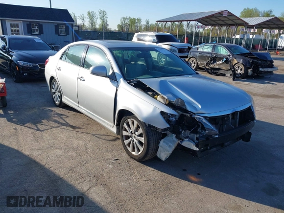 2011 Toyota Avalon with VIN 4T1BK3DB5BU387118, listed as a IAAI auction lot 41990331 with 79,792 mi miles and . Bid and sale history available at carsss.com. Image 1.