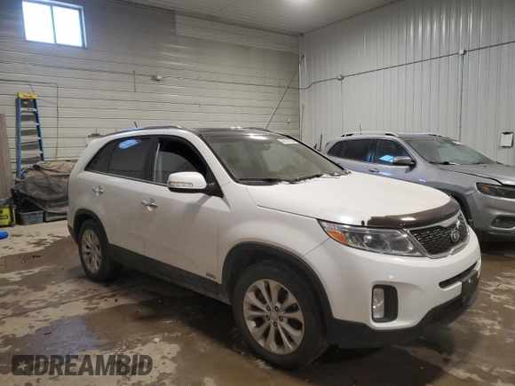 2014 Kia Sorento EX with VIN 5XYKUDA78EG472206, listed as a Copart auction lot 45191705 with 136,591 mi miles and Salvage Title. Bid and sale history available at carsss.com. Image 4.