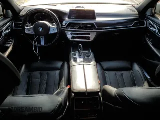 2021 BMW 7 Series 750i xDrive with VIN WBA7U2C04MCF07742, listed as a Copart auction lot 51512185 with 45,224 mi miles and Salvage Title. Bid and sale history available at carsss.com. Image 8.