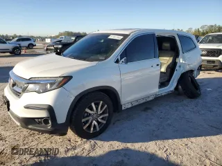 2019 Honda Pilot EX-L with VIN 5FNYF5H40KB019724, listed as a Copart auction lot 81987244 with 117,406 mi miles and Salvage title. Bid and sale history available at DreamBid. Image 1.