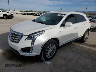 2017 Cadillac XT5 Luxury FWD with VIN 1GYKNBRS9HZ271747, listed as a Copart auction lot 51483085 with 19,987 mi miles and Salvage Title. Bid and sale history available at DreamBid. Image 1.