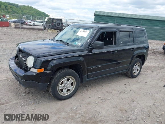 2013 Jeep Patriot Sport with VIN 1C4NJRBB6DD123791, listed as a IAAI auction lot 42202821 with 123,809 mi miles and . Bid and sale history available at DreamBid. Image 18.