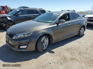 2014 Kia Optima LX with VIN 5XXGM4A73EG334678, listed as a Copart auction lot 49977995 with 138,479 mi miles and Salvage Title. Bid and sale history available at carsss.com. Image 1.
