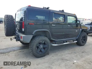 2006 Hummer H2 with VIN 5GRGN23U26H100264, listed as a Copart auction lot 58083494 with 169,104 mi miles and Salvage Title. Bid and sale history available at carsss.com. Image 3.