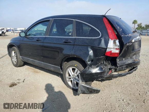 2011 Honda CR-V EX-L z VIN 5J6RE3H78BL024506, wystawiony jako Copart lot #59152695 z przebiegiem 188 158 mil mil oraz Szkoda całkowita • Salvage title. Historia ofert i sprzedaży dostępna na DreamBid. Obrazek 2.