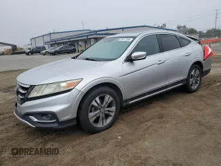 2014 Honda Crosstour EX-L with VIN 5J6TF1H59EL002217, listed as a Copart auction lot 74317264 with 106,775 mi miles and Salvage Title. Bid and sale history available at carsss.com. Image 1.