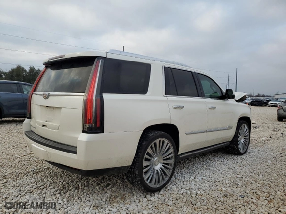 2015 Cadillac Escalade Premium with VIN 1GYS4NKJ3FR613275, listed as a Copart auction lot 44237935 with 96,402 mi miles and Salvage Title. Bid and sale history available at carsss.com. Image 3.