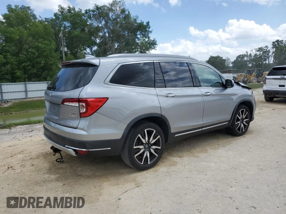 2021 Honda Pilot Touring 8-Passenger with VIN 5FNYF6H90MB079698, listed as a Copart auction lot 52011005 with 90,331 mi miles and Non repairable. Bid and sale history available at DreamBid. Image 3.