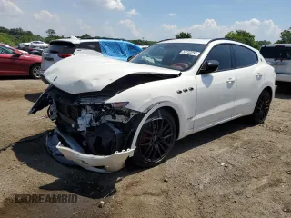 2021 Maserati Levante GranSport with VIN ZN661XUS4MX359603, listed as a Copart auction lot 57733254 with 24,354 mi miles and Salvage Title. Bid and sale history available at carsss.com. Image 1.