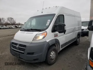 2018 Ram ProMaster Cargo with VIN 3C6TRVCG6JE112259, listed as a Copart auction lot 52055455 with 237,118 mi miles and Salvage Title. Bid and sale history available at DreamBid. Image 1.