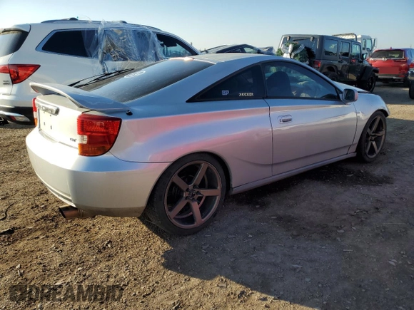 2005 Toyota Celica GT with VIN JTDDR32T550188831, listed as a Copart auction lot 43134315 with 0 mi miles and Salvage Title. Bid and sale history available at carsss.com. Image 3.