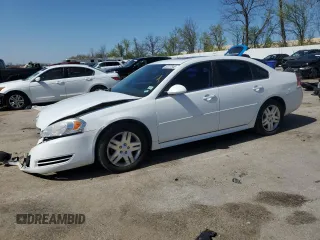 2013 Chevrolet Impala LT with VIN 2G1WG5E31D1101377, listed as a Copart auction lot 52077845 with 208,964 mi miles and Salvage Title. Bid and sale history available at DreamBid. Image 1.