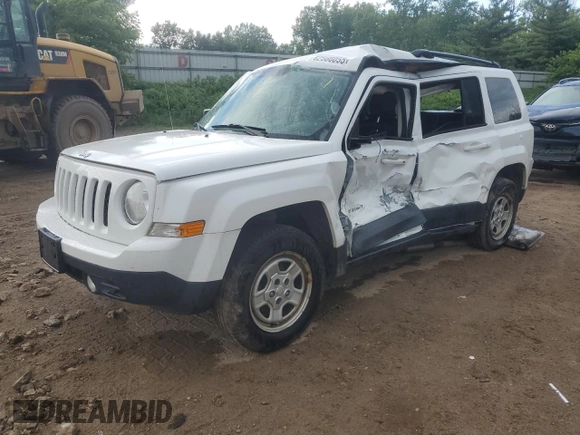 2016 Jeep Patriot Sport with VIN 1C4NJRBB4GD797877, listed as a Copart auction lot 62566055 with 143,306 mi miles and Clean title. Bid and sale history available at DreamBid. Image 1.