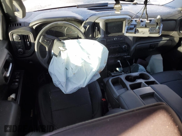 2021 Chevrolet Silverado 1500 Work Truck with VIN 3GCUYAEF6MG412664, listed as a Copart auction lot 84463134 with Not Provided miles and Salvage Title. Bid and sale history available at DreamBid. Image 8.