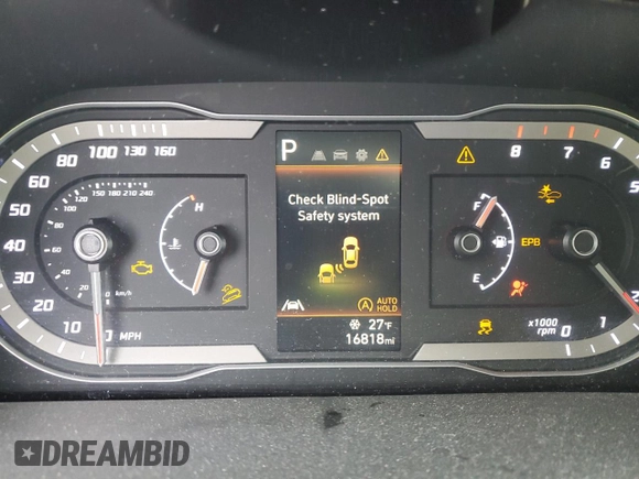 2024 Hyundai Tucson SEL with VIN KM8JBCDE5RU283664, listed as a Copart auction lot 41964575 with 16,818 mi miles and Salvage Title. Bid and sale history available at carsss.com. Image 9.