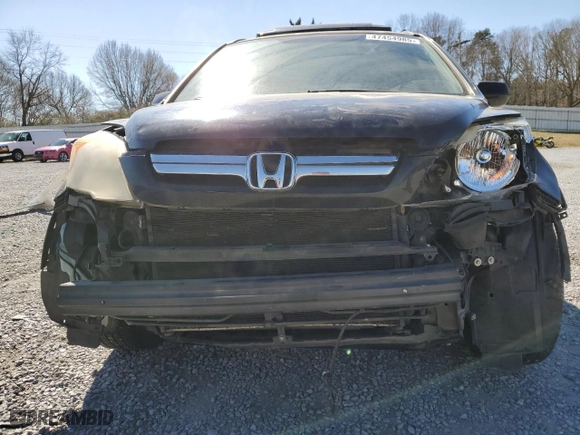 2008 Honda CR-V EX-L with VIN JHLRE38748C043104, listed as a Copart auction lot 47454985 with 256,612 mi miles and Salvage Title. Bid and sale history available at carsss.com. Image 5.