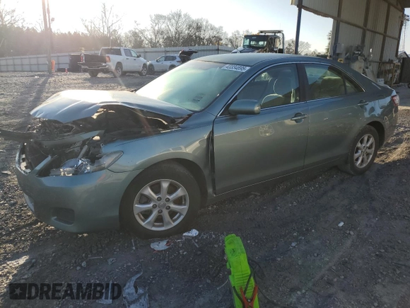 2011 Toyota Camry LE with VIN 4T1BF3EK4BU700033, listed as a Copart auction lot 43334895 with 152,556 mi miles and Salvage Title. Bid and sale history available at DreamBid. Image 1.