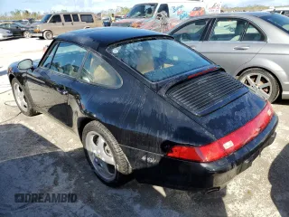 1995 Porsche 911 Carrera with VIN WP0AA2990SS323244, listed as a Copart auction lot 77215074 with 0 mi miles and Non Repairable. Bid and sale history available at carsss.com. Image 2.