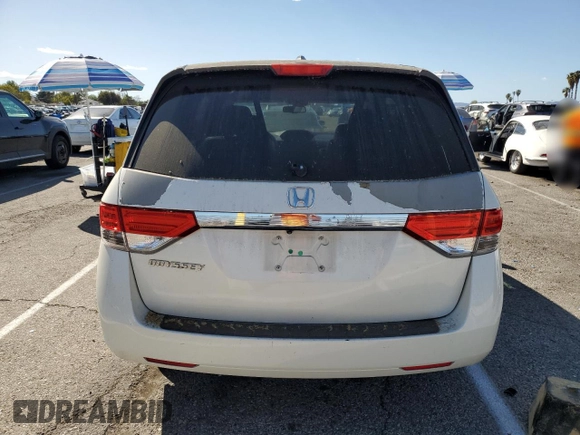 2014 Honda Odyssey EX-L with VIN 5FNRL5H6XEB060557, listed as a Copart auction lot 47141835 with 214,718 mi miles and Clean Title. Bid and sale history available at DreamBid. Image 6.