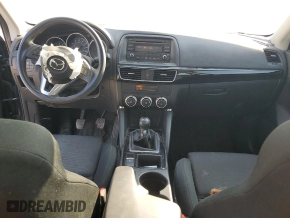 2016 Mazda CX-5 Sport with VIN JM3KE2BE7G0739544, listed as a Copart auction lot 75557244 with 128,336 mi miles and Salvage Title. Bid and sale history available at DreamBid. Image 8.