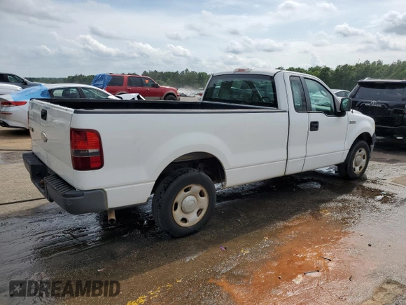 2007 Ford F-150 XL with VIN 1FTRF12227KC36898, listed as a Copart auction lot 54427905 with Not provided miles and Clean title. Bid and sale history available at DreamBid. Image 3.