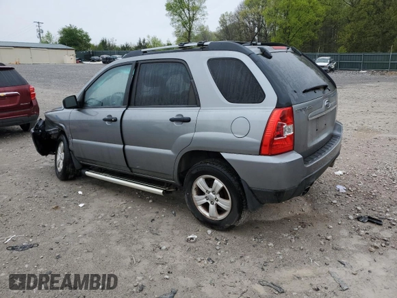 2010 Kia Sportage LX with VIN KNDKG3A42A7701087, listed as a Copart auction lot 52576435 with 143,450 mi miles and Clean Title. Bid and sale history available at carsss.com. Image 2.
