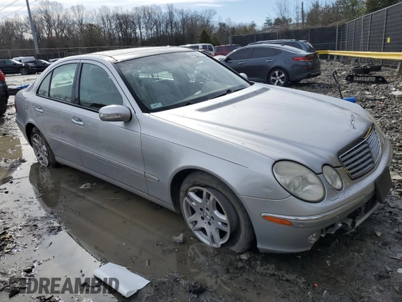2005 Mercedes-Benz E-Class 3.2L CDI with VIN WDBUF26J55A649692, listed as a Copart auction lot 44065005 with 0 mi miles and Salvage Title. Bid and sale history available at carsss.com. Image 4.