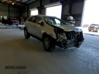 2014 Cadillac SRX Luxury Collection with VIN 3GYFNBE30ES596974, listed as a Copart auction lot 53278375 with 61,452 mi miles and Salvage Title. Bid and sale history available at DreamBid. Image 17.