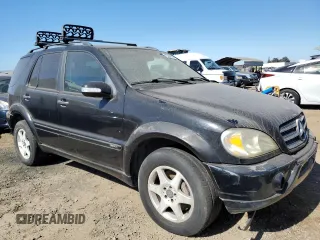 2003 Mercedes-Benz M-Class 5.0L with VIN 4JGAB75E73A439749, listed as a Copart auction lot 75446034 with 189,922 mi miles and Clean Title. Bid and sale history available at carsss.com. Image 4.